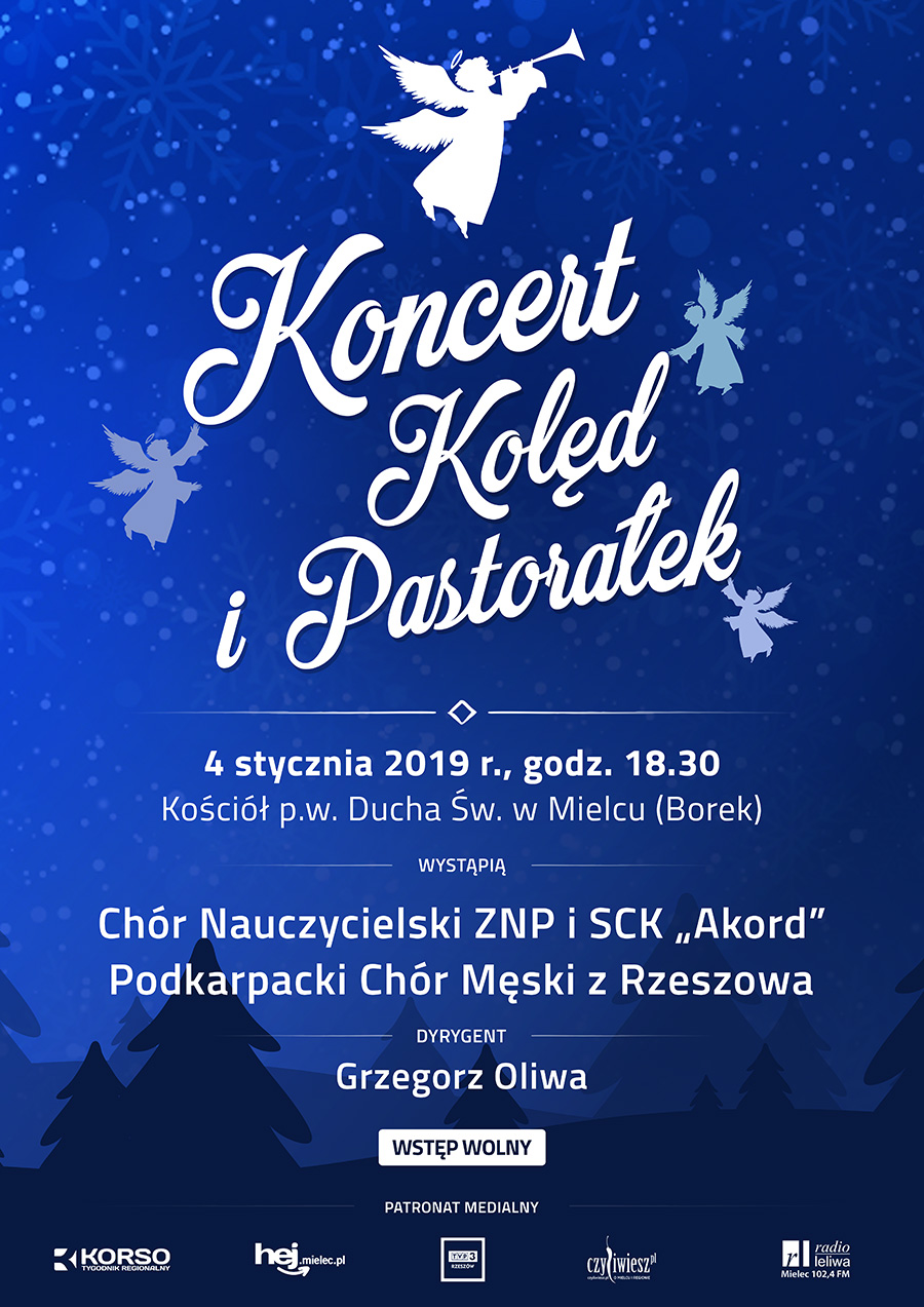 Koncert Kolęd i Pastorałek w Mielcu