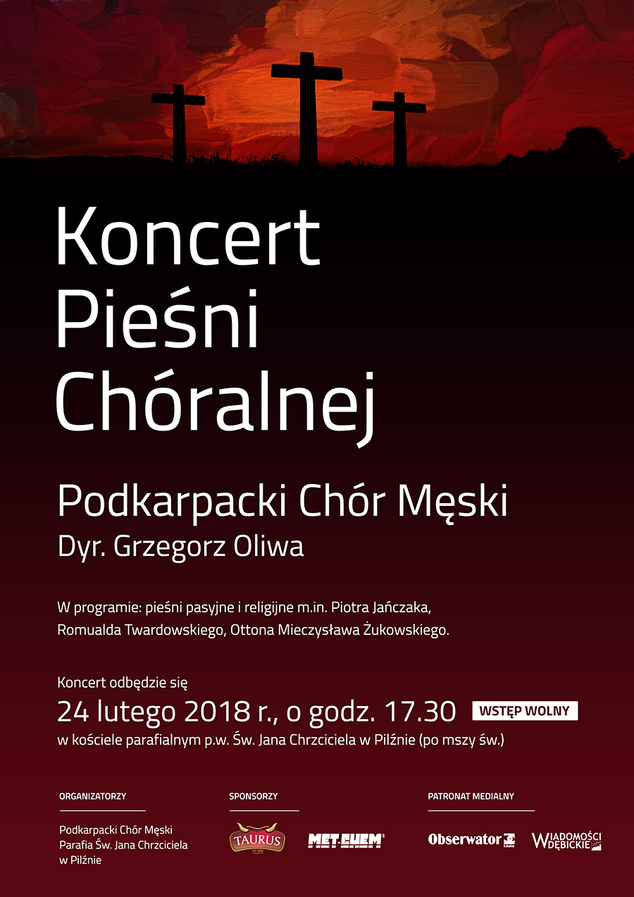Koncert chóralny z pieśniami pasyjnymi w Pilźnie